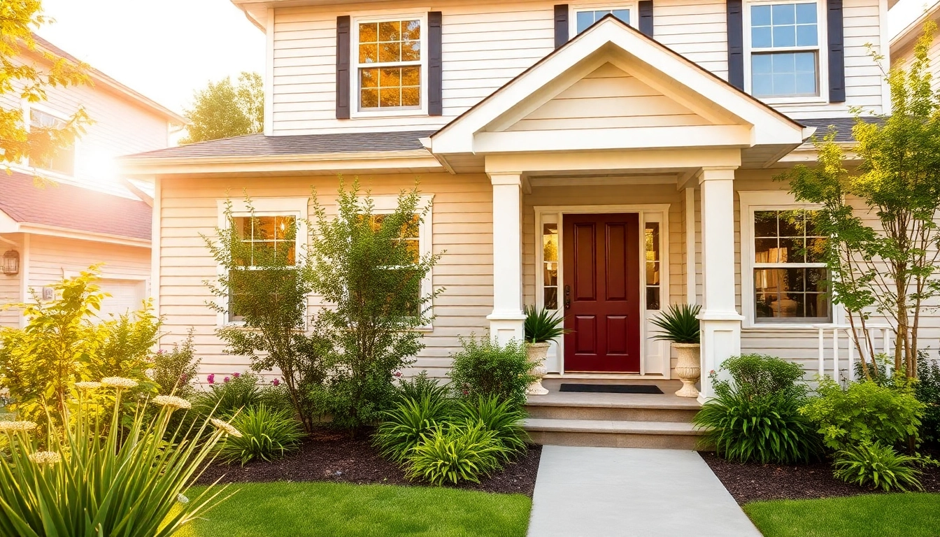 Stunning exterior renovations showcasing updated siding and vibrant landscaping for a rejuvenated look.