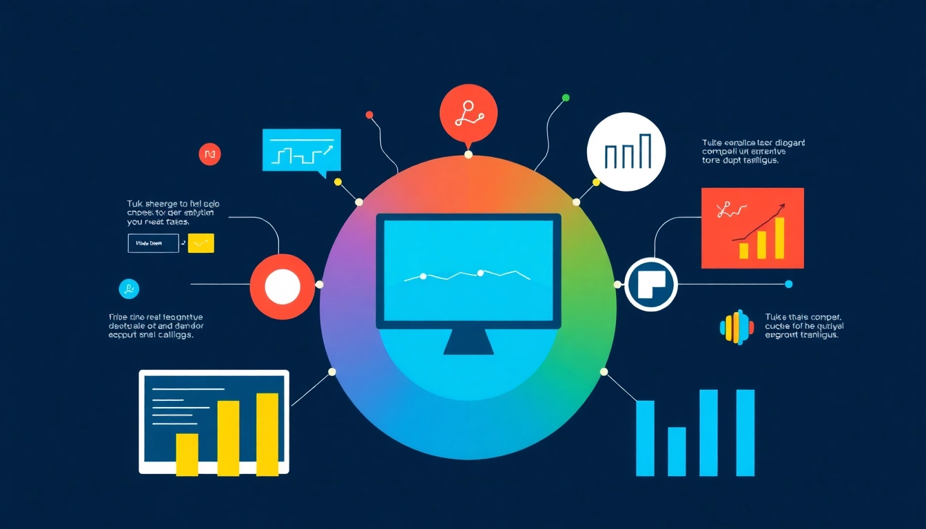 Illustrate the steps of competitor analysis using engaging visuals and key metrics.