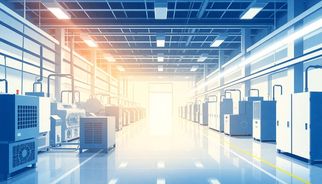 Power Supply Manufacturer showcasing advanced machinery and technology in a state-of-the-art facility.