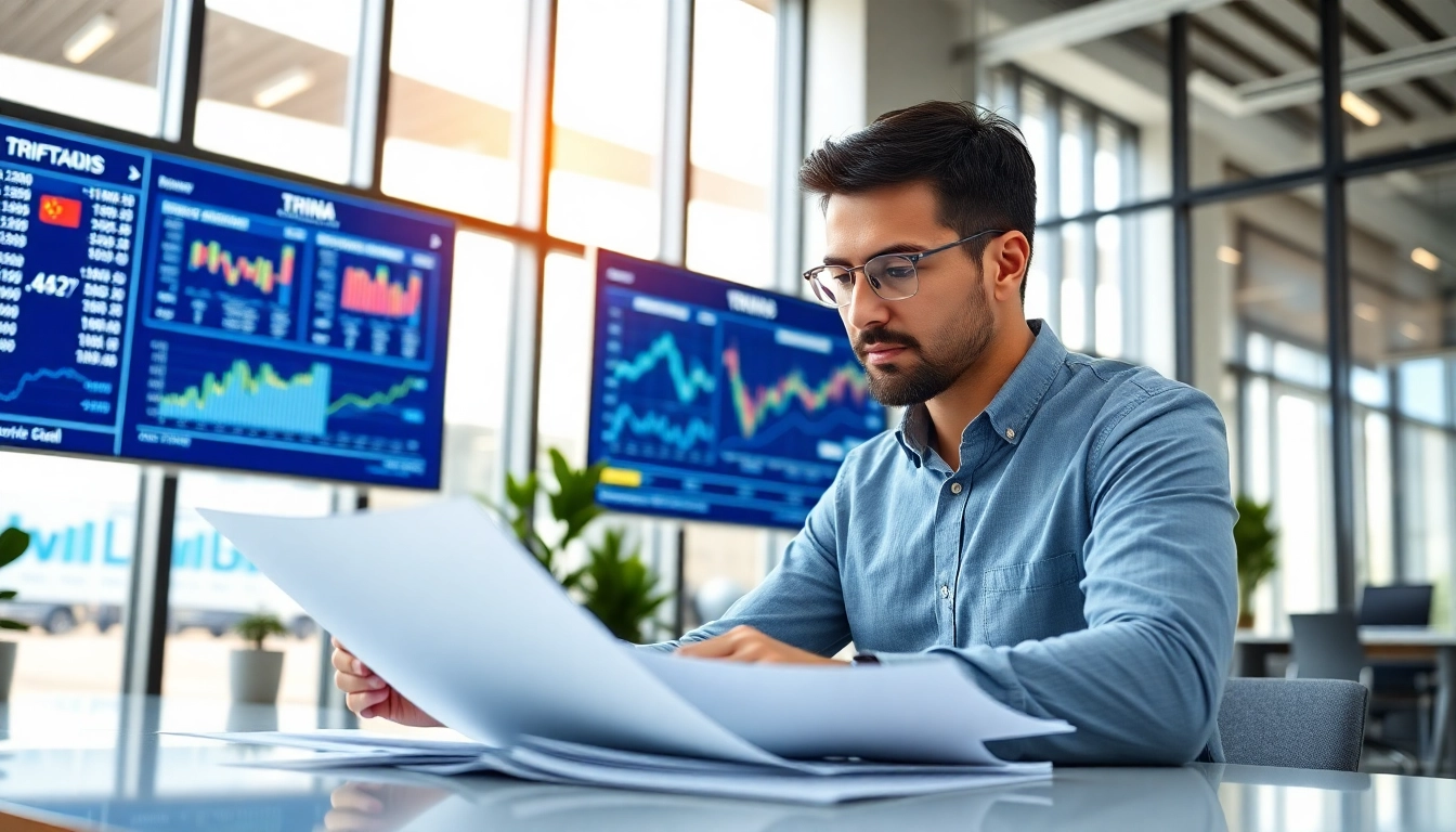 Analyze import tariffs China with a focused trade analyst surrounded by tariff data.